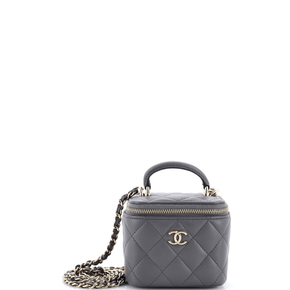 Chanel Classic Top Handle Vanity Case #270706C39B